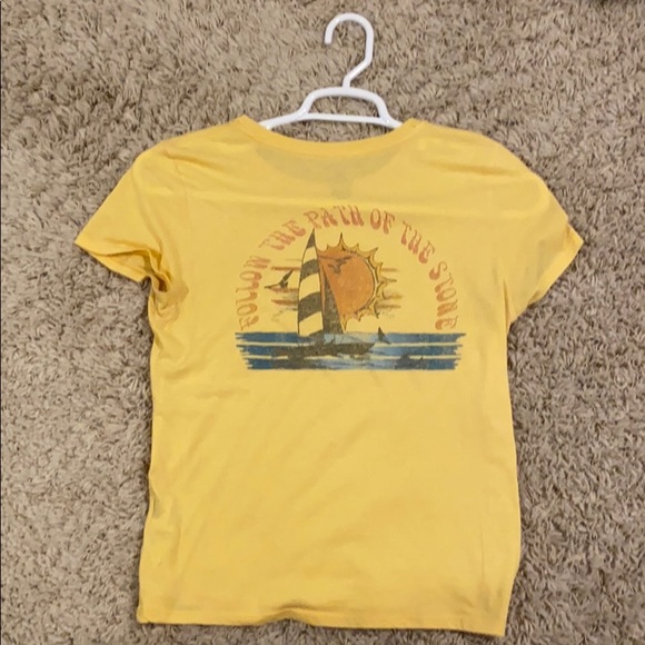 Yellow Volcom Tee Shirt - Picture 2 of 2